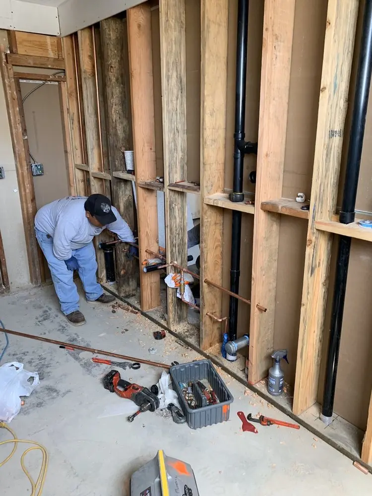 Commercial rough-in plumbing for Water Heater Replacement in Sapulpa